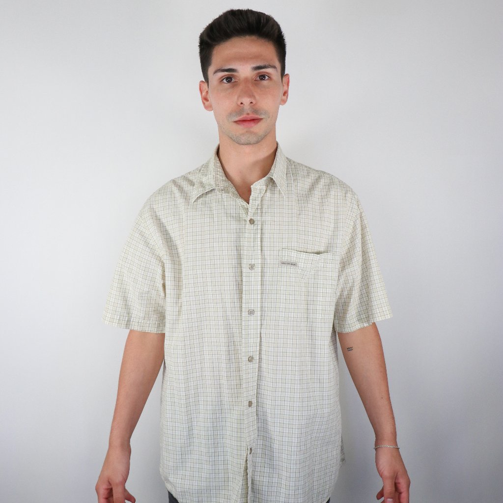 Calvin Klein Patterned Button Down